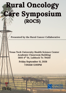 Rural Oncology Care Symposium Banner